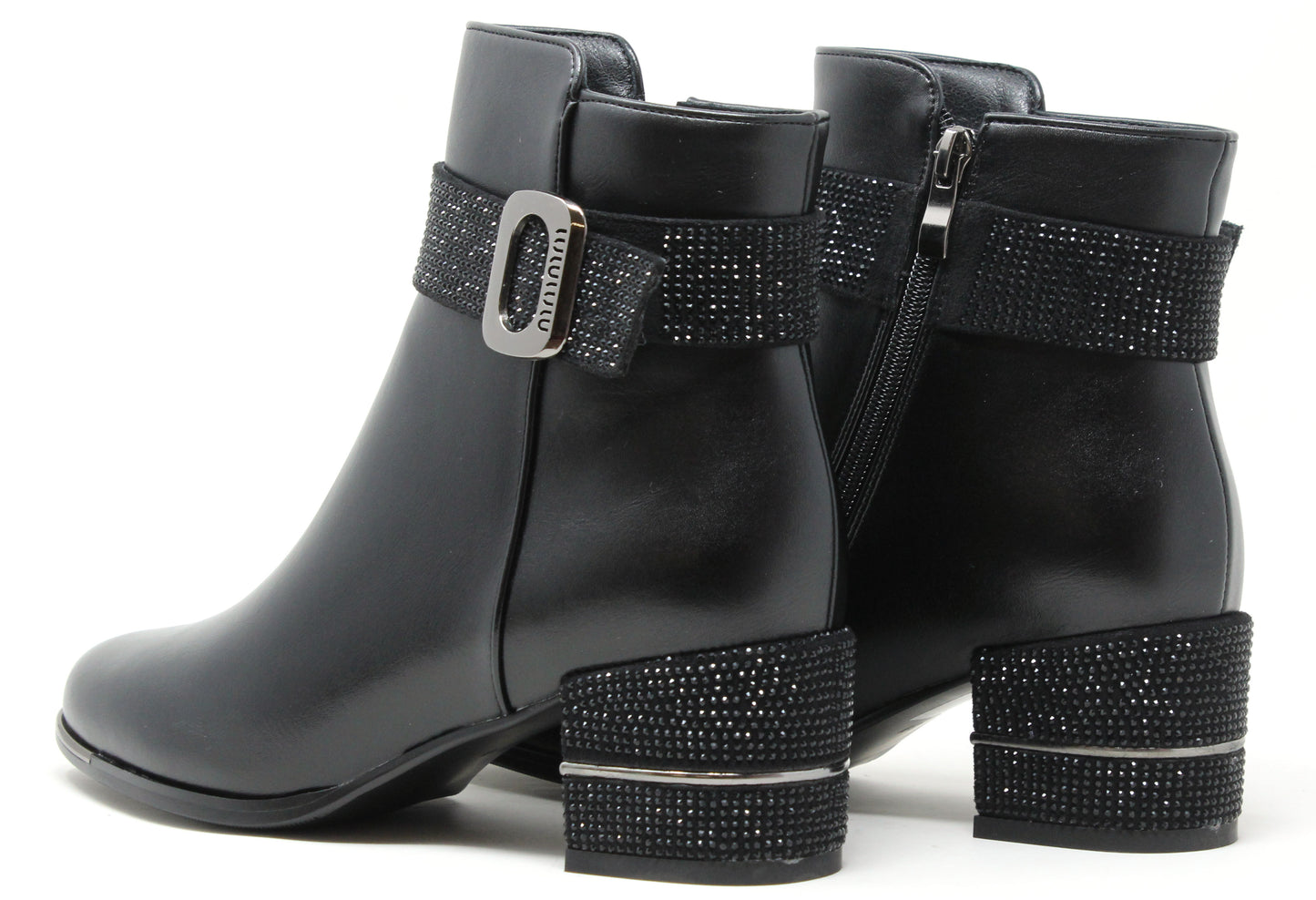 Diamante Heeled Boot