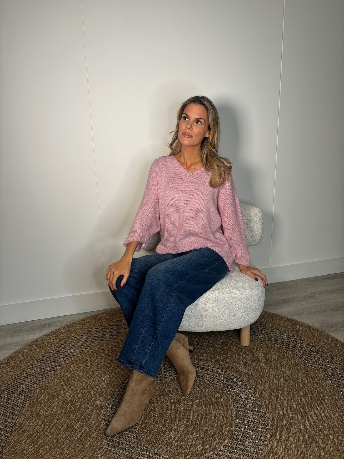 V-Neck Soft Touch Jumper