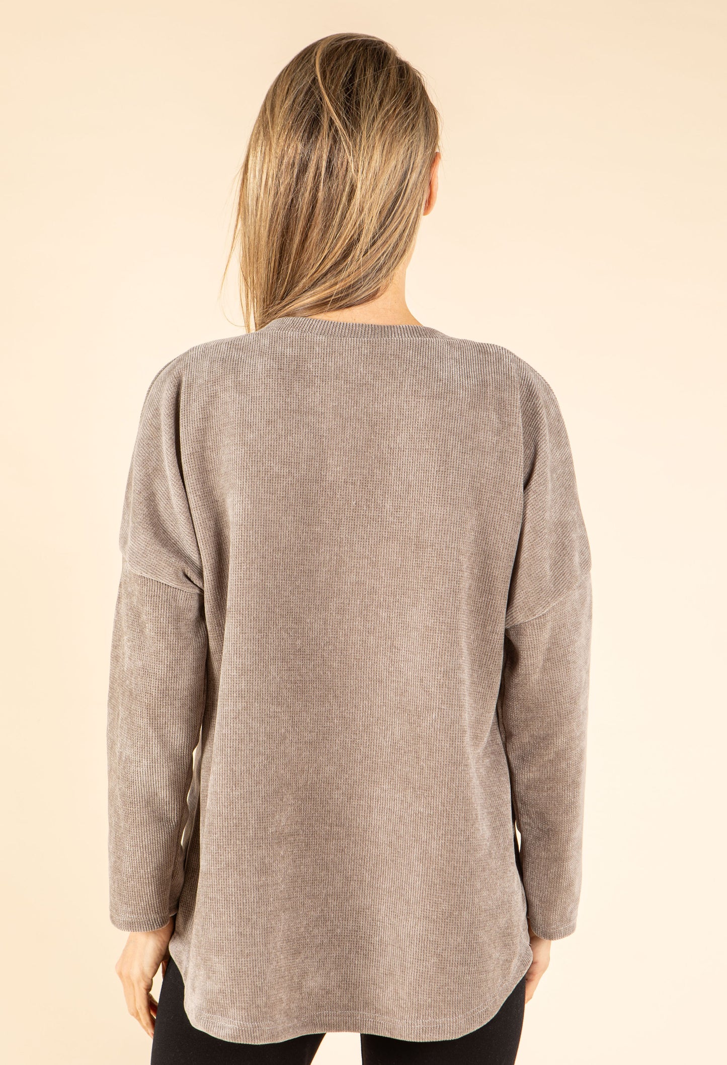 Soft Touch Leopard Detail Jumper