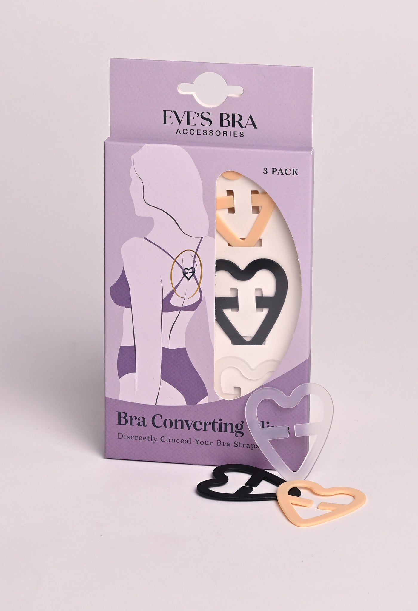 Bra converting clips