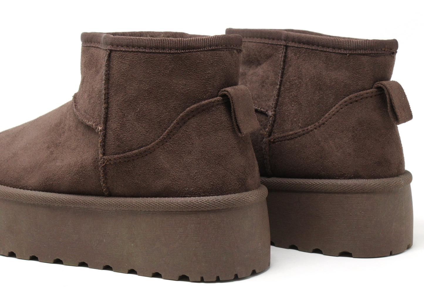 Faux Fur Lined Platform Boot