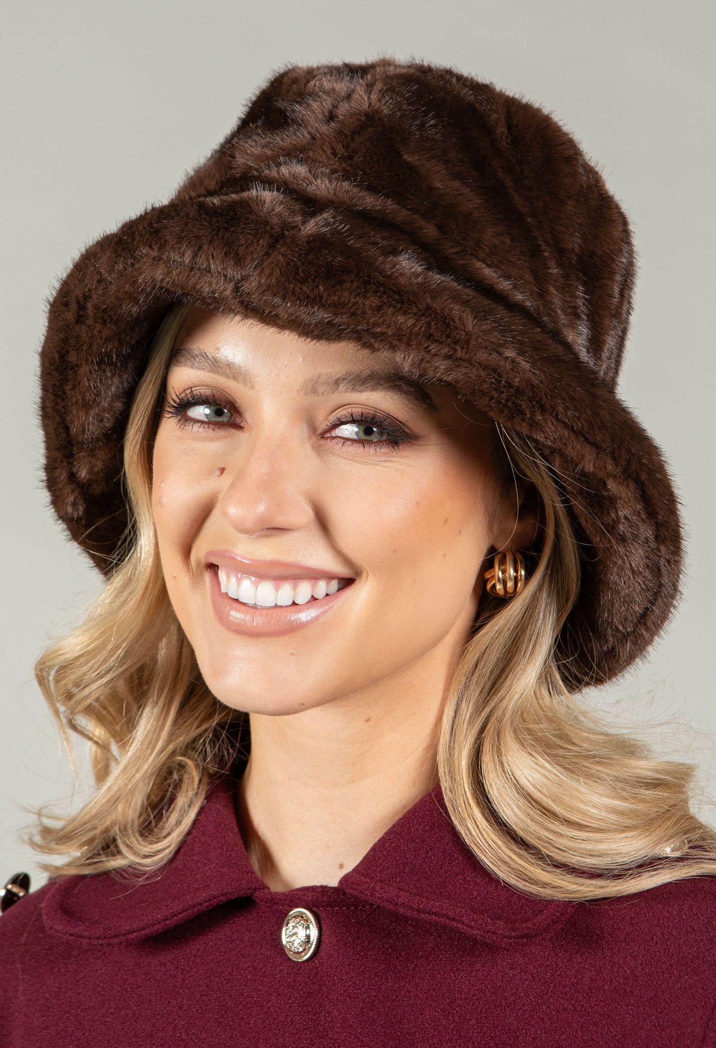 Faux Fur Bucket Hat