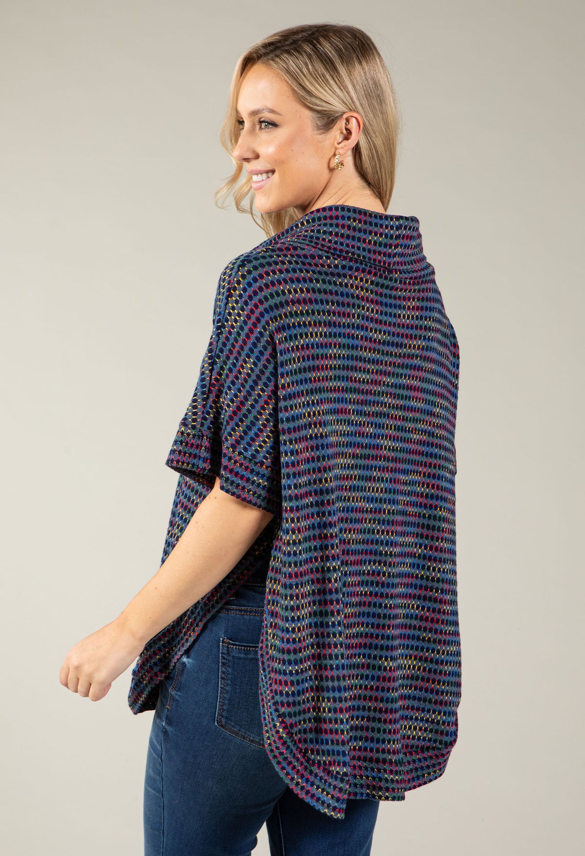 Poncho Style Knit
