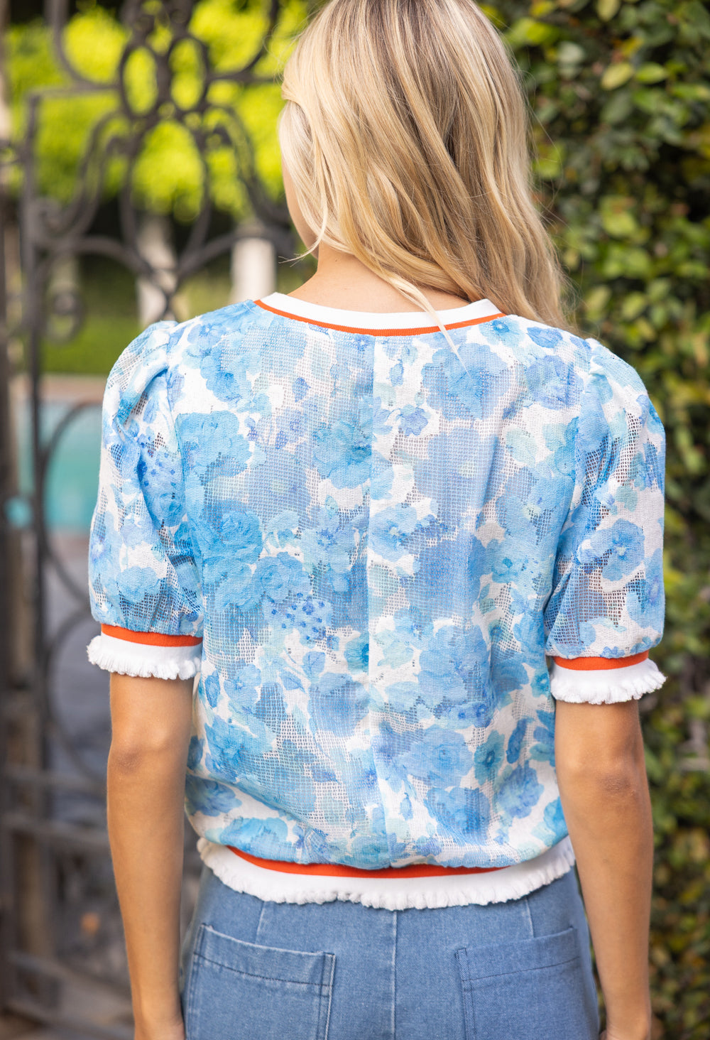 Floral Burst Top