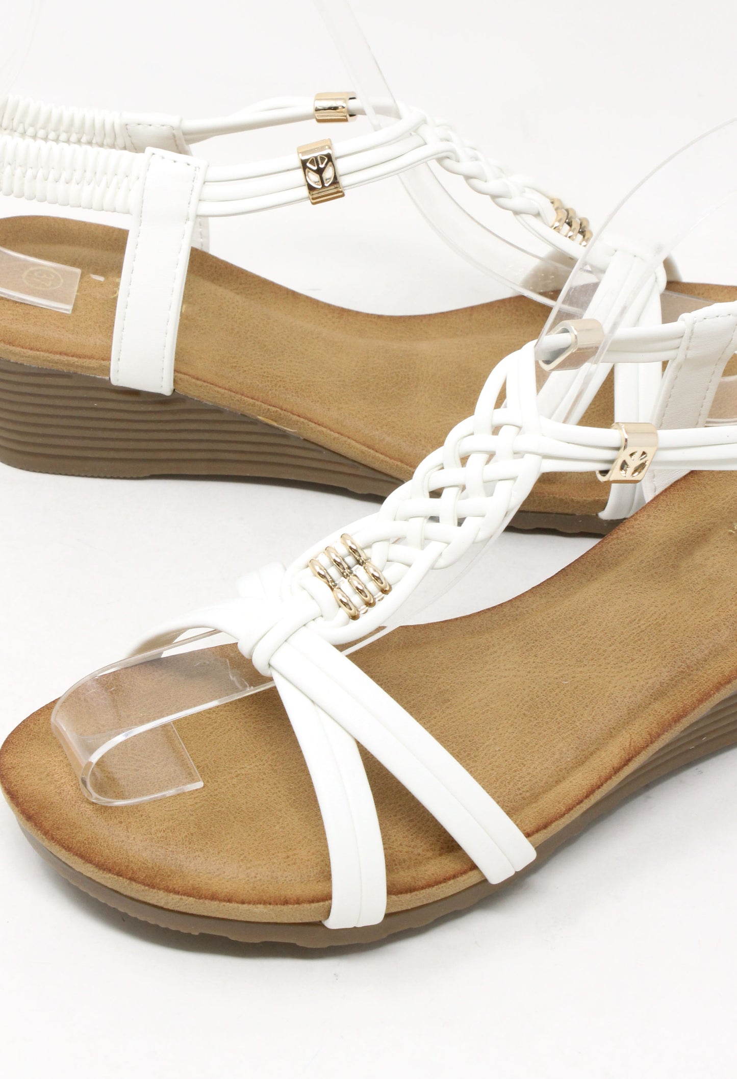 Braided Wedge Sandals