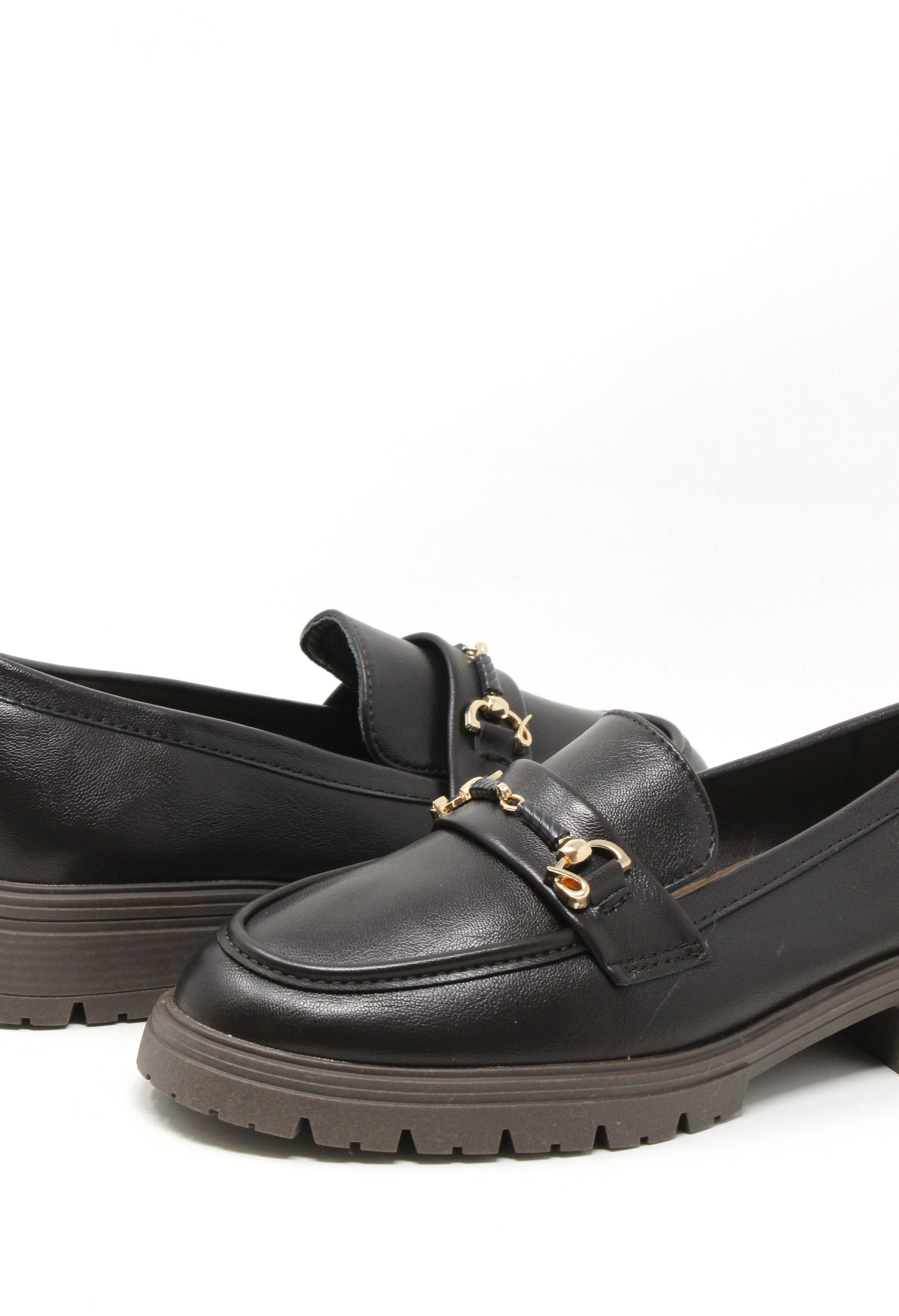 Twisted Look Buckle Loafer