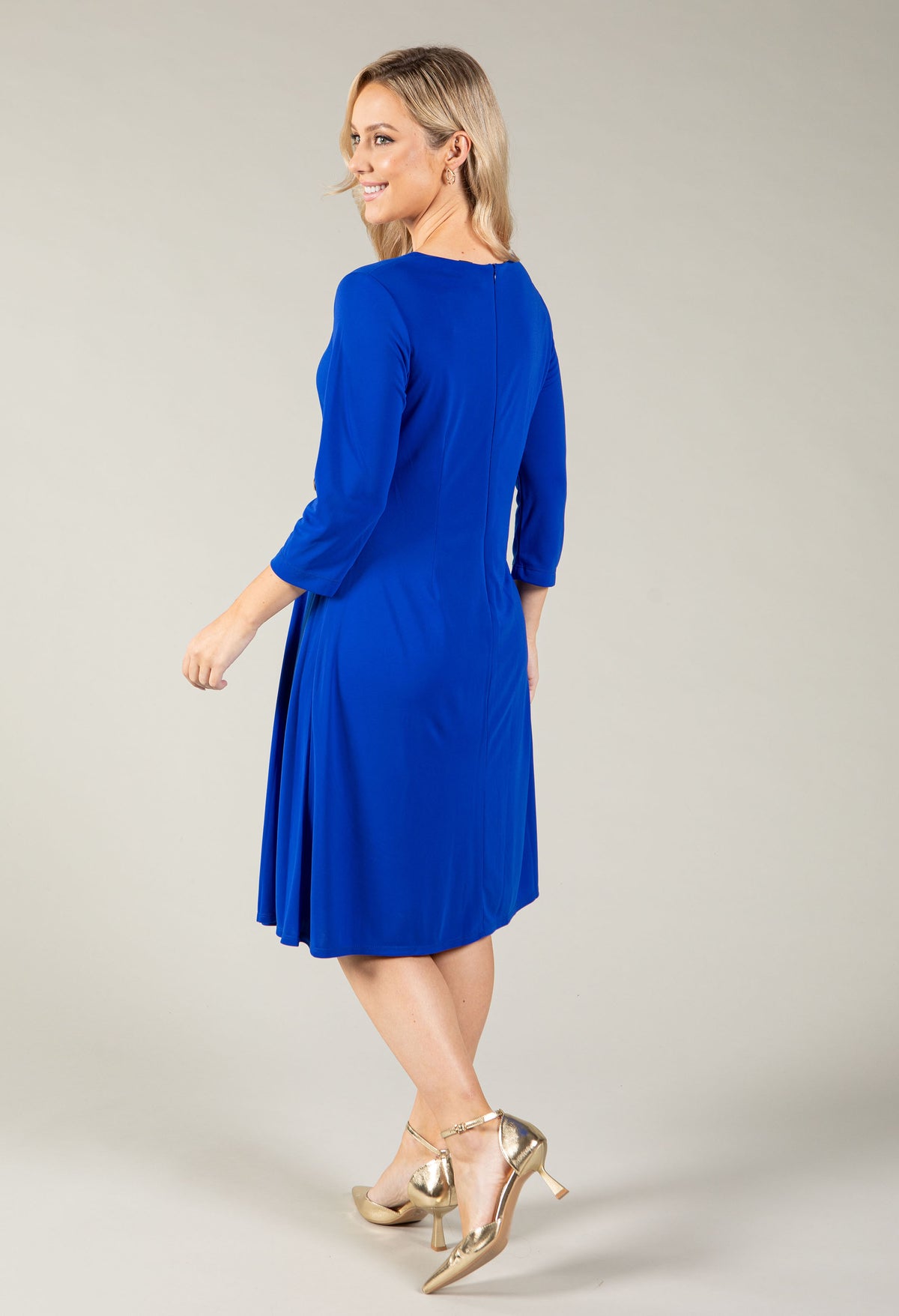 Faux Wrap Dress