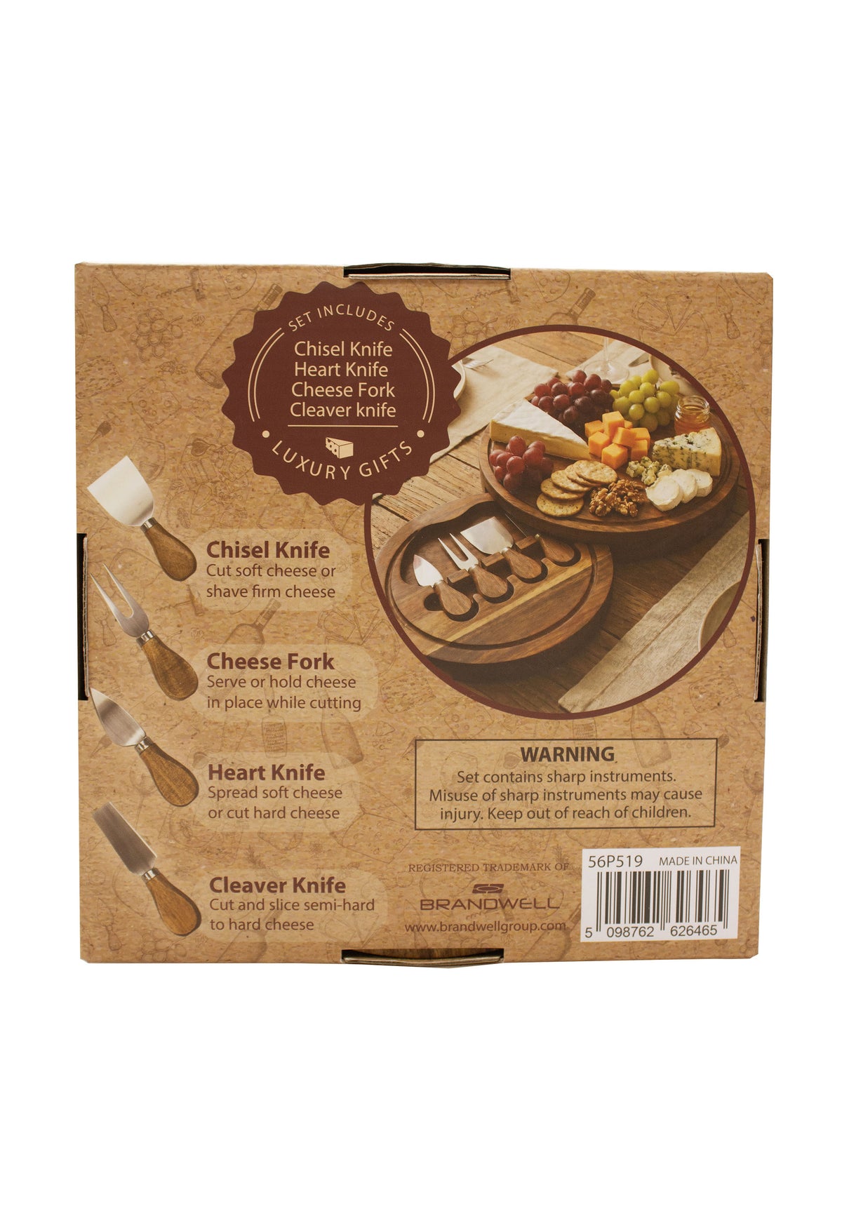 Cheese Board and Tool Set