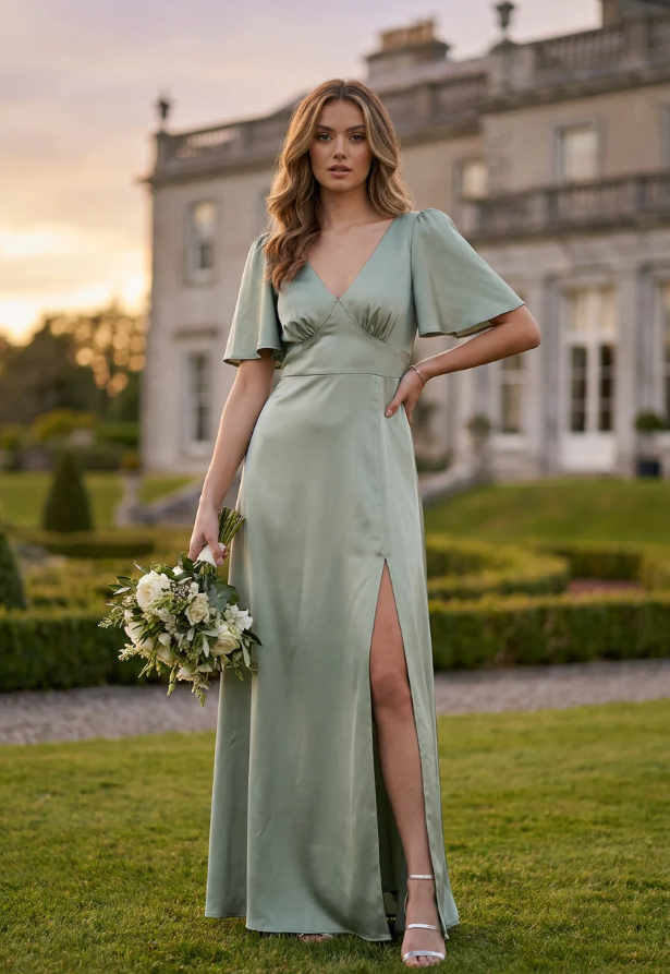 green bridesmaid dresses ireland Emerald, Apple, Sage & Mint: Green Bridesmaid Dresses Ideas