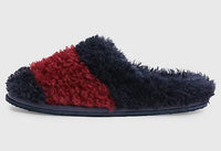 SHERPA COLOUR-BLOCKED SLIPPERS