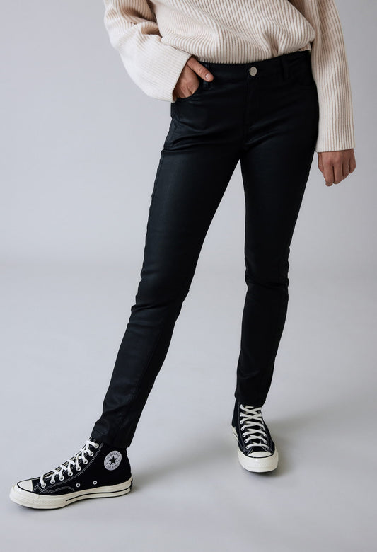 Evita Refined Coated Jeans