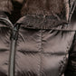 Longline High Neckline Padded Coat