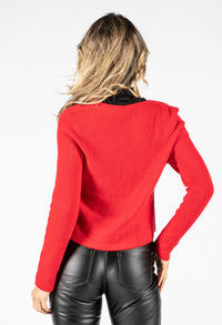 Fine Knit Short Cardigan