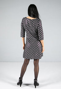 Geometric Design Sequin Dress