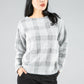 Check Pullover Knit