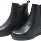 Faux Leather Wedged Boots