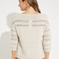 Textured Striped Top