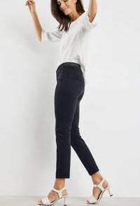 Slim Fit Cropped Trousers