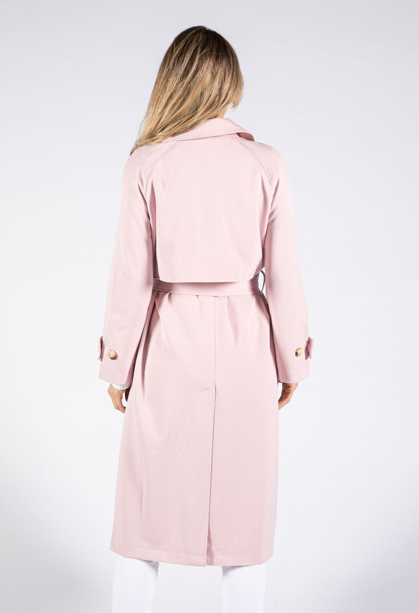 Double Breasted Trench Coat-1