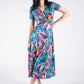 Tropical Print Dress