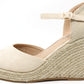 Espadrille Style Wedge