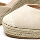 Espadrille Style Wedge
