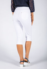 Cropped Pull On Trousers-1