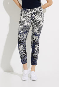 Palm Print Trousers