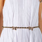 Bow Detail Chain Belt