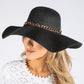 Gold Chain Detail Sunhat