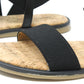 Elasticated Strap Sandal