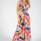 Floral Knot Front Maxi