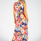 Floral Knot Front Maxi