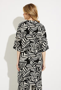 Palm Printed Cover-up