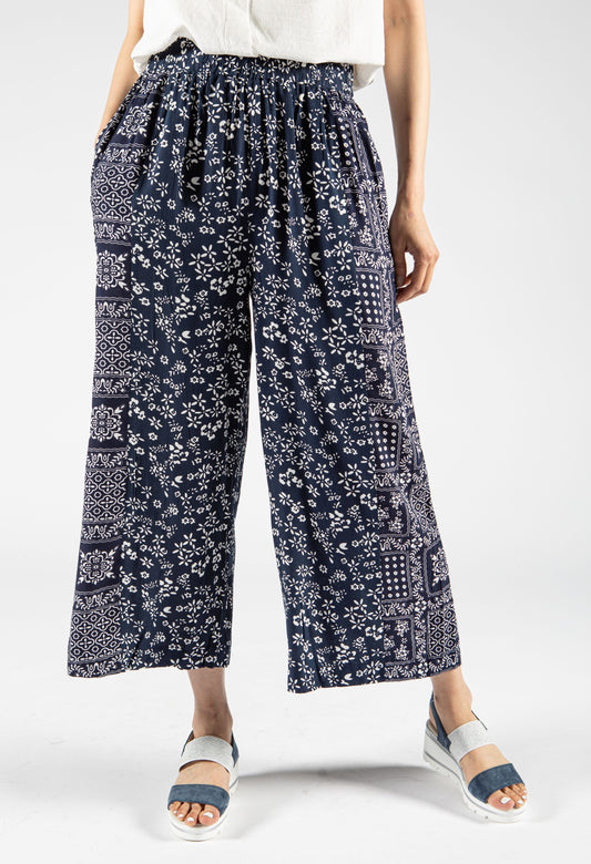 Boho Style Patterned Trousers