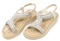 Pearl and Diamante Sandal