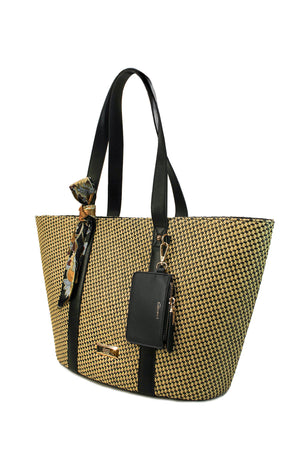 Ribbon Detail Tote Bag