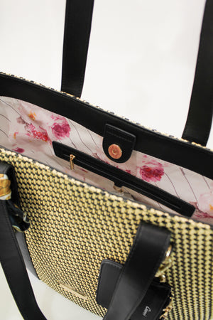 Ribbon Detail Tote Bag