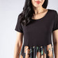 Floral Skirt T-Shirt Dress