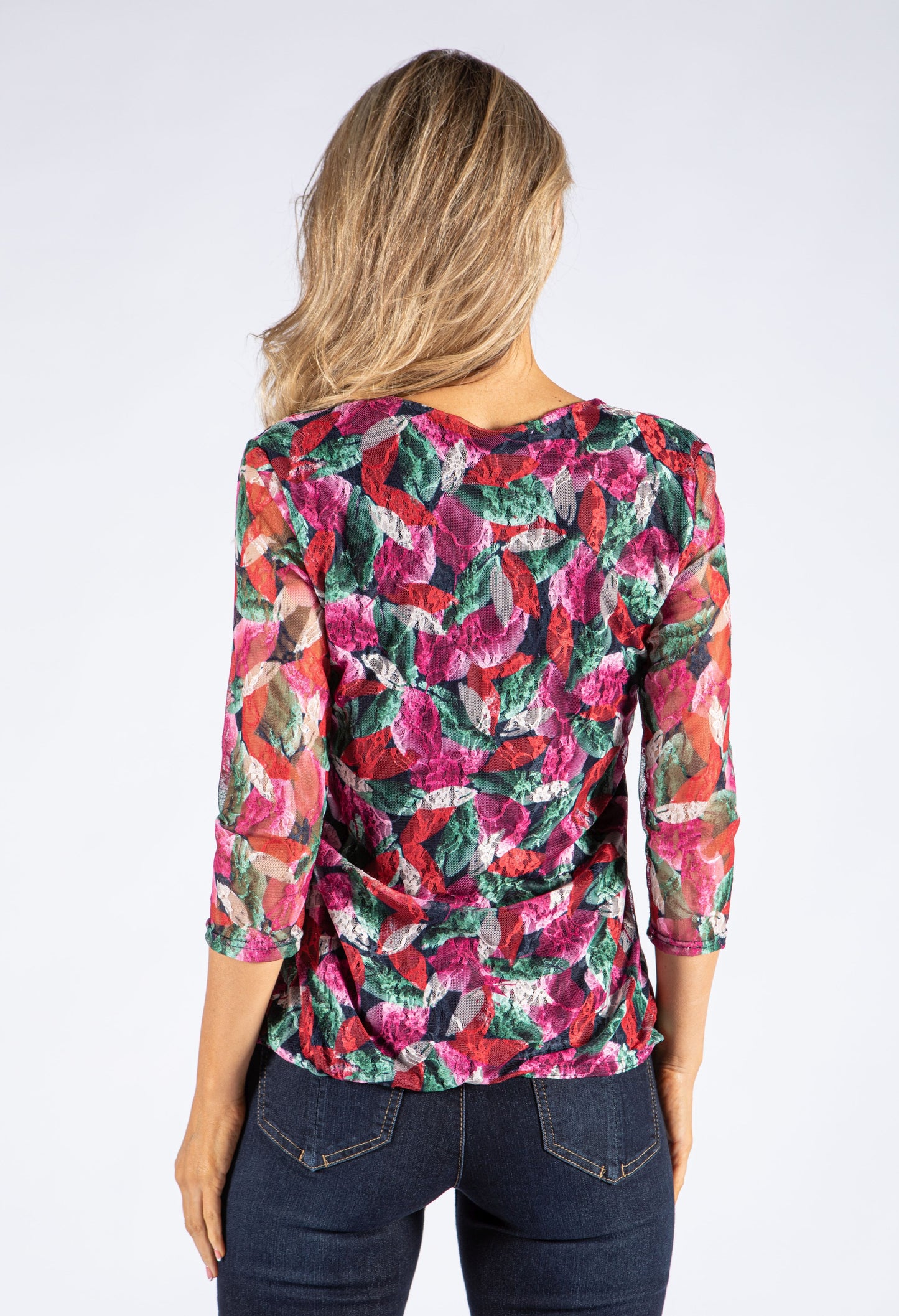 Floral Lace Printed Top