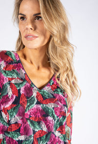 Floral Lace Printed Top