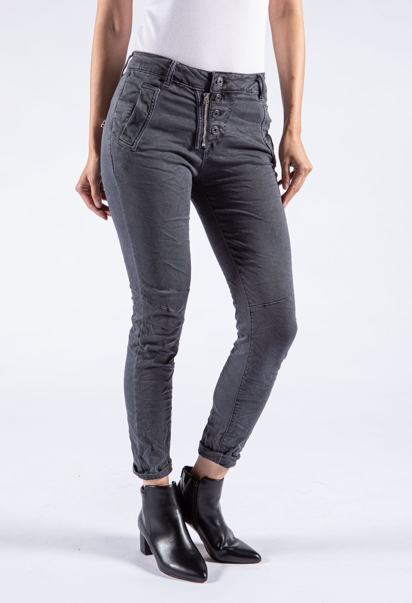 Crinkle Style Jeans