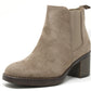 Faux Suede Chelsea Boot