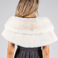 Faux Fur Wrap with Clasp