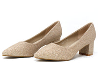 Glitter Court Heels