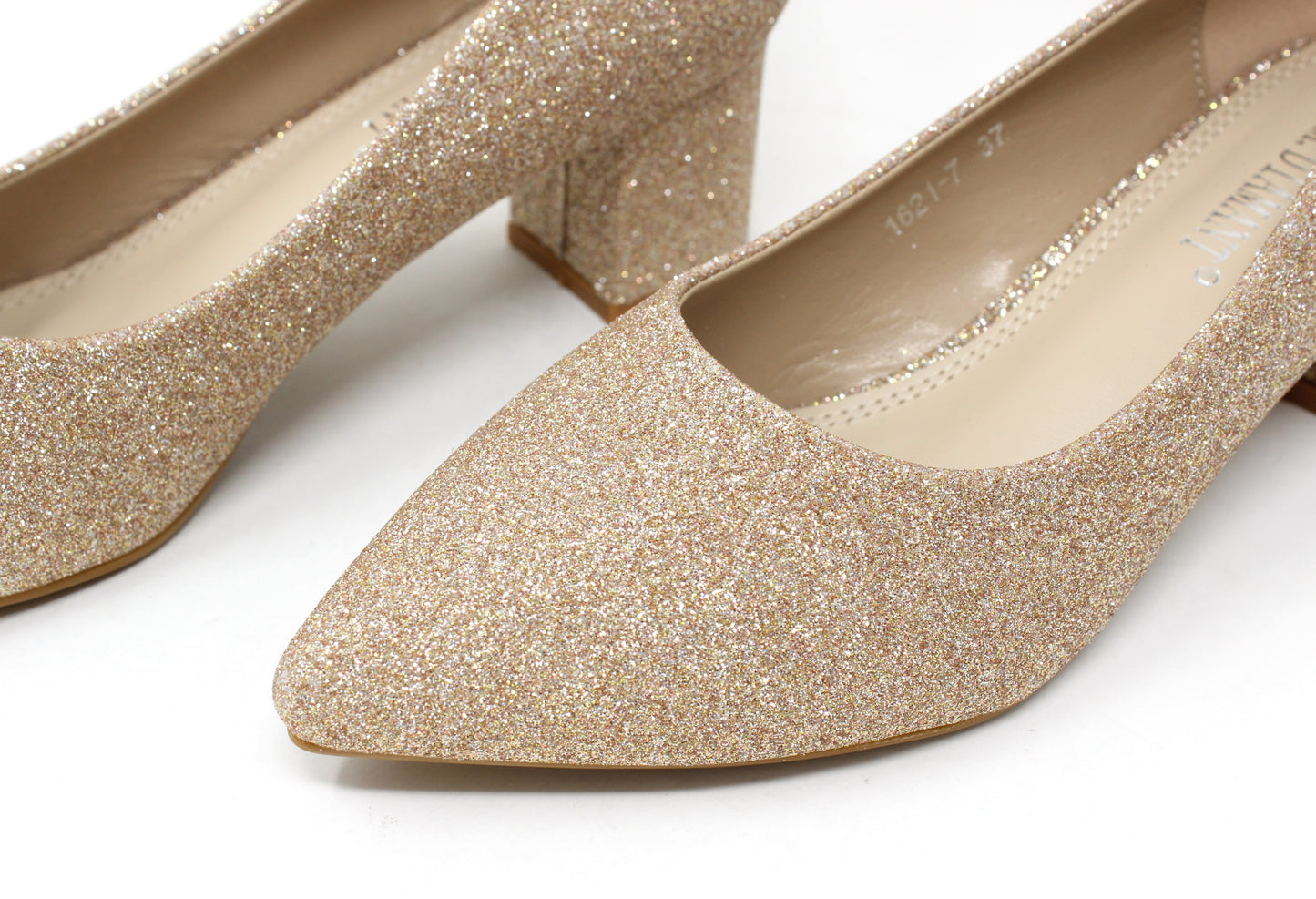 Glitter Court Heels