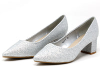 Glitter Court Heels