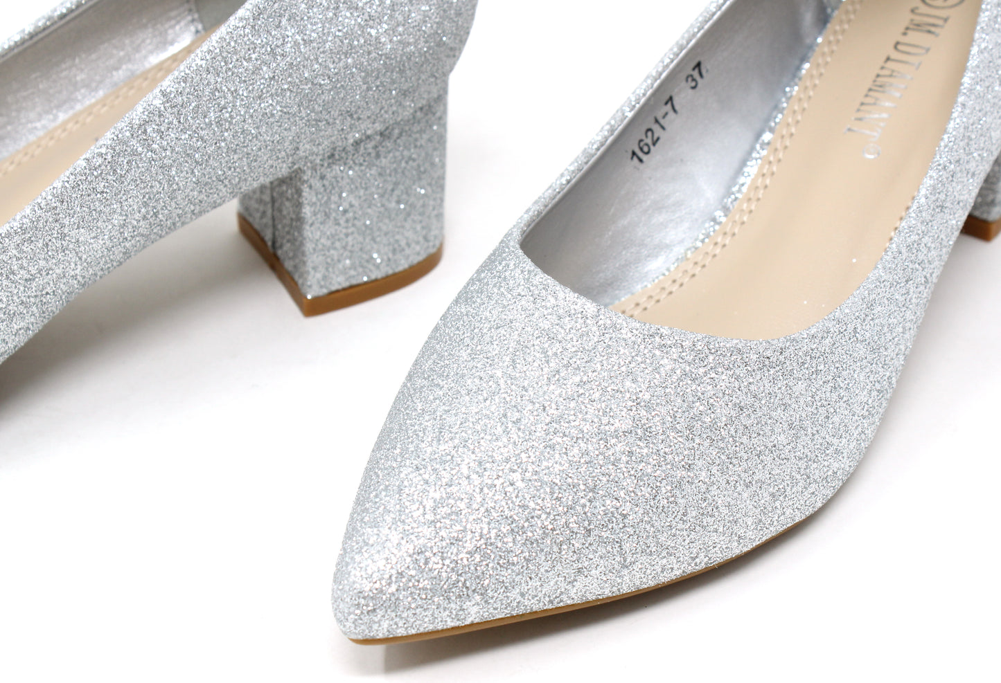 Glitter Court Heels