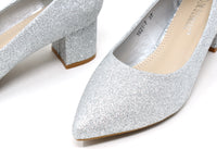 Glitter Court Heels