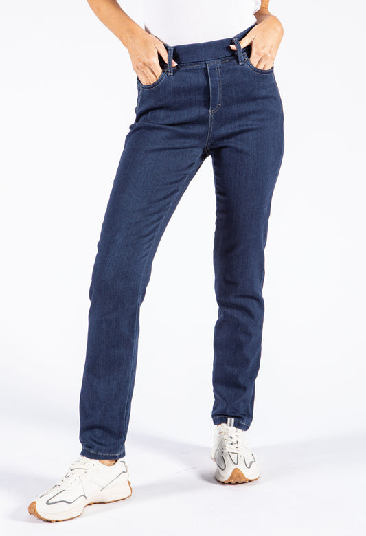 Thermo Denim Pull On Jeans